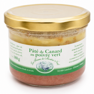 Pâté de Canard au Poivre vert 180g